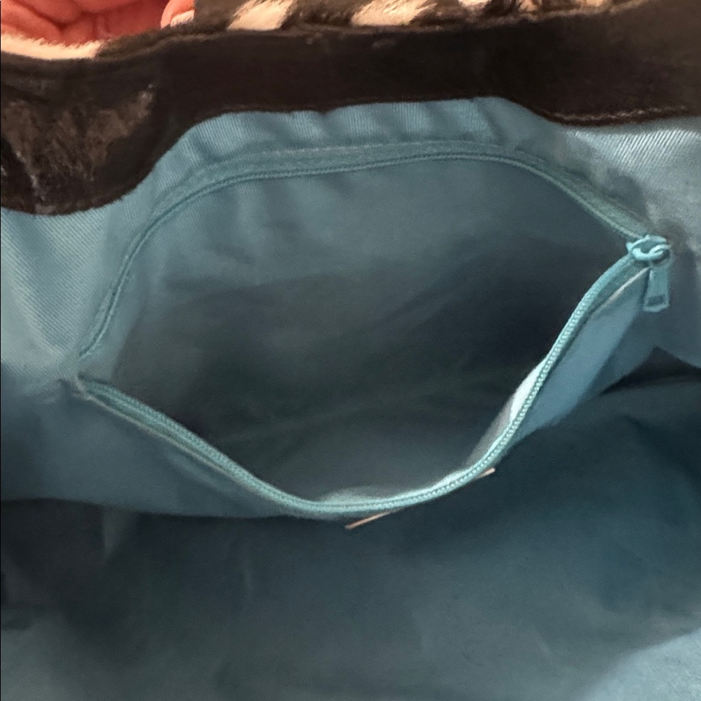 Tanner Black and White Zebra Fur Print Women's Bag - Picture 7 of 16